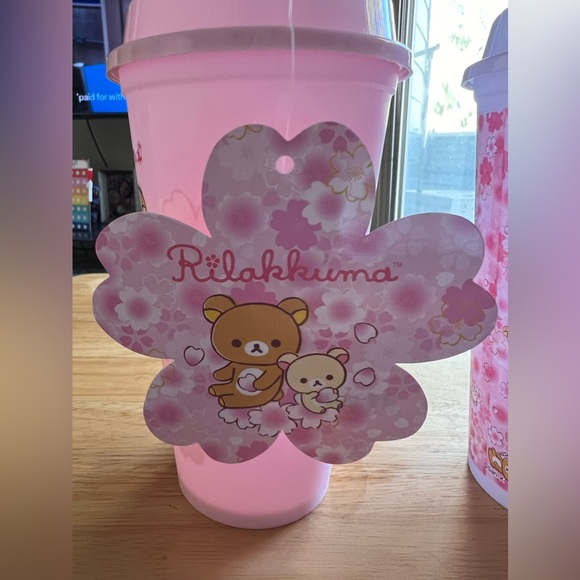 San-X Co. Rilakkuma Reusable Coffee Cups (Round1 Exclusive) - NWT - Picture 4 of 4